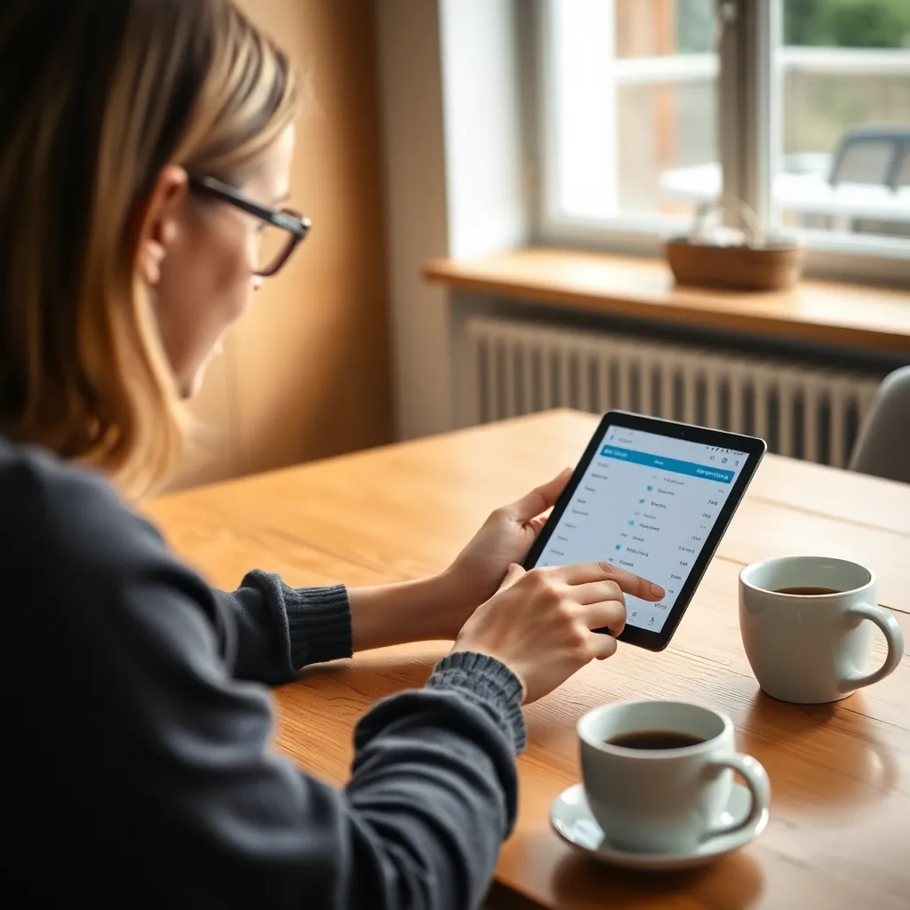 Persoon die geld opzij legt in een noodfonds potje